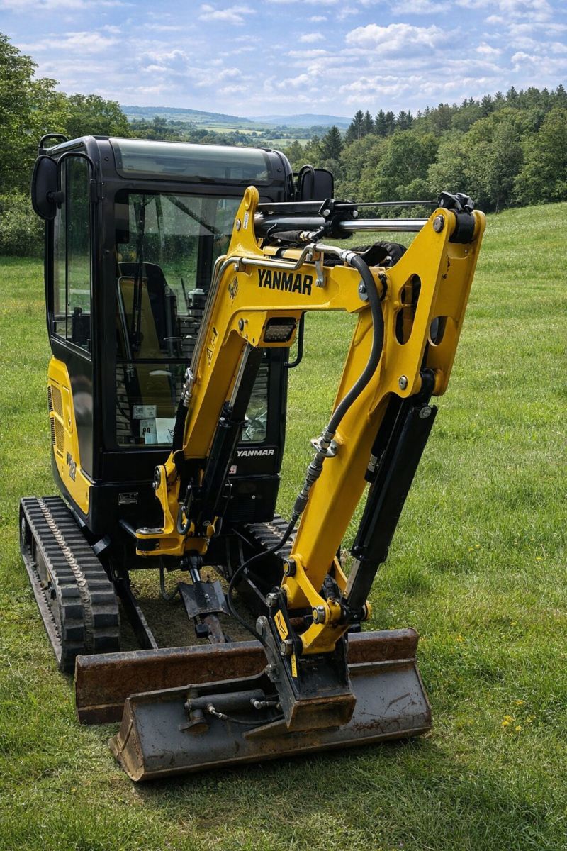 Mietgerät von Müllers Geräteschuppen: Yanmar SV 22 Minibagger